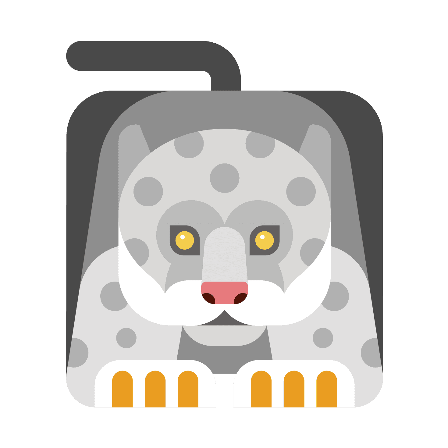 눈표범character portrait